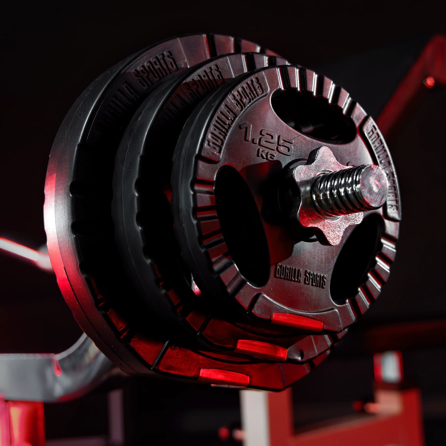 Dischi Pesi Tri Grip 30/31 mm, 1,25-15 kg
