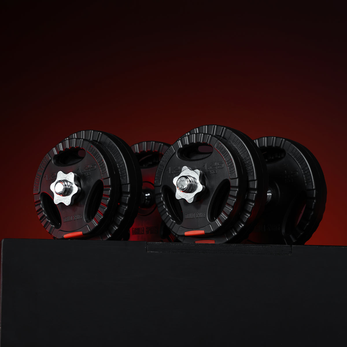 Dischi Pesi Tri Grip 30/31 mm, 1,25-15 kg