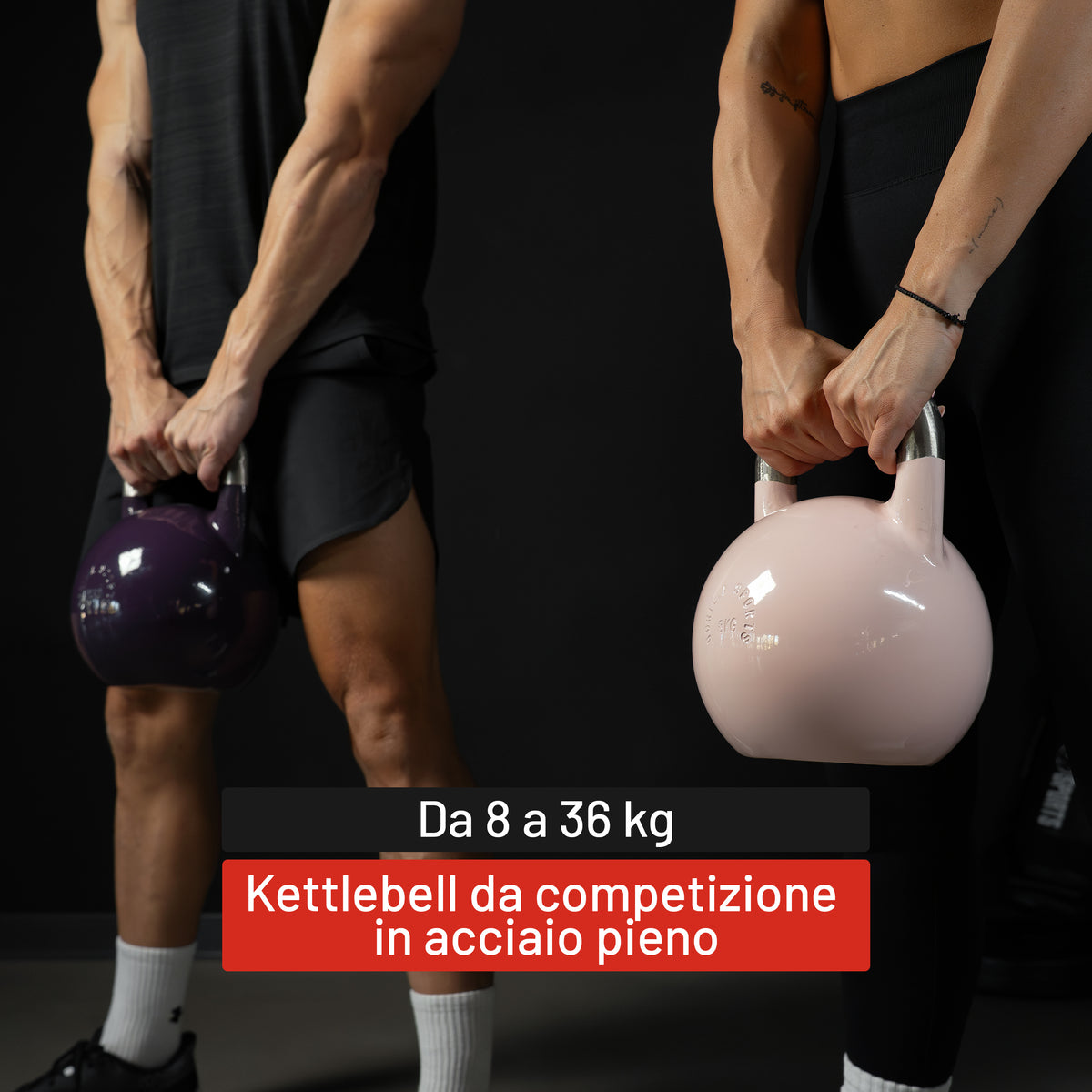 Kettlebell da competizione 8-36 kg