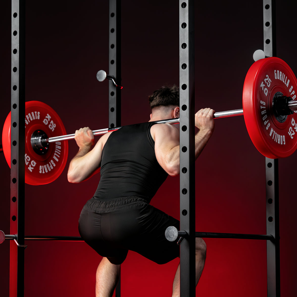 Power Rack 212 cm, Gabbia per Squat e Bilanciere