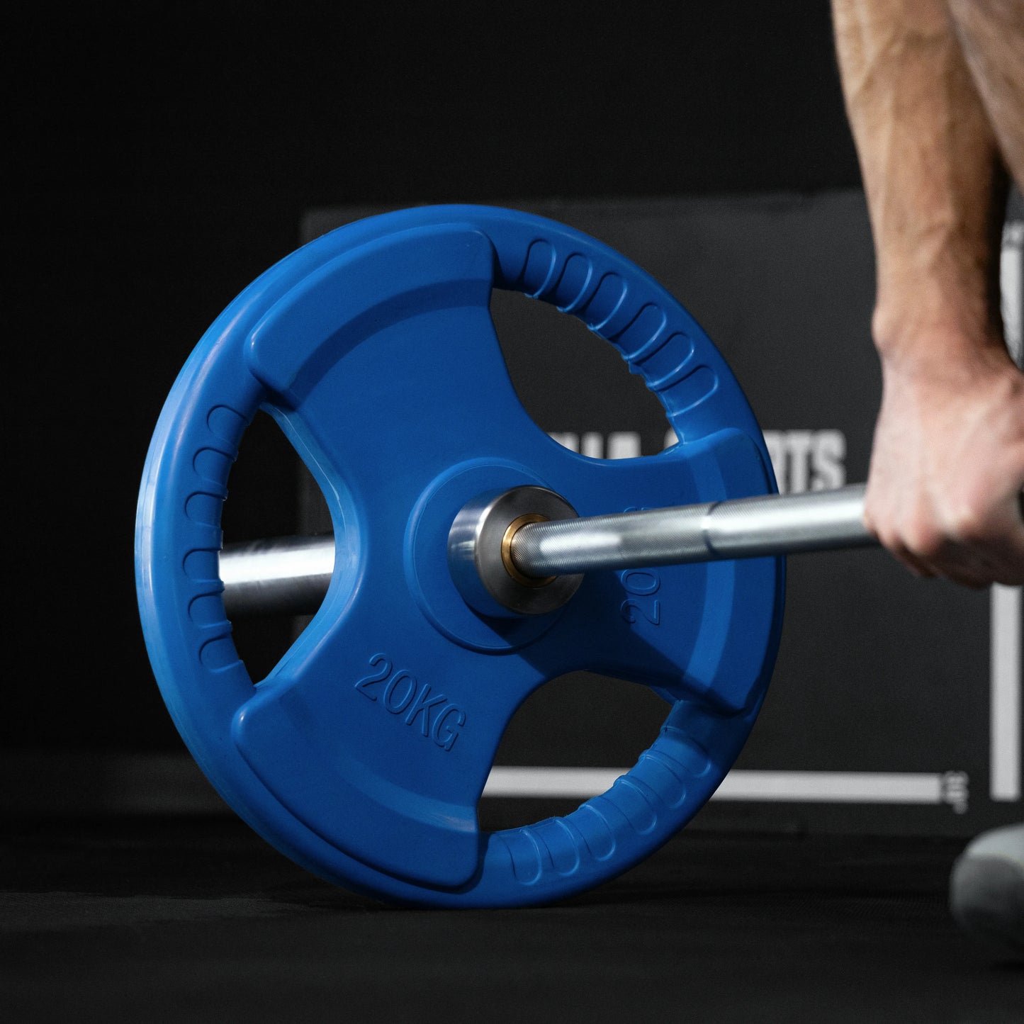 Dischi Pesi Olympia 50/51mm, 1,25-25 kg, con impugnatura in gomma