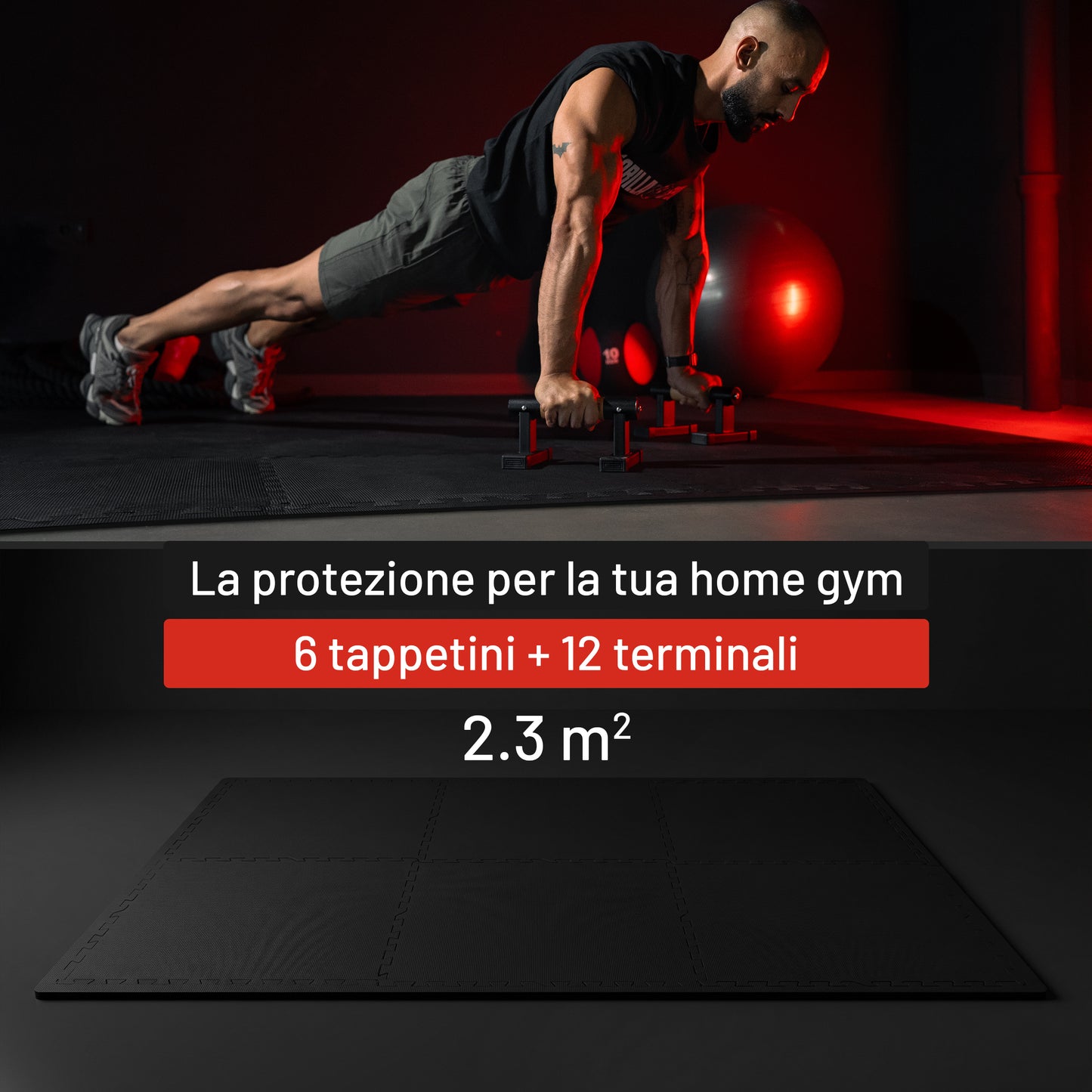 Set 6 Tappetini Protettivi e Terminali