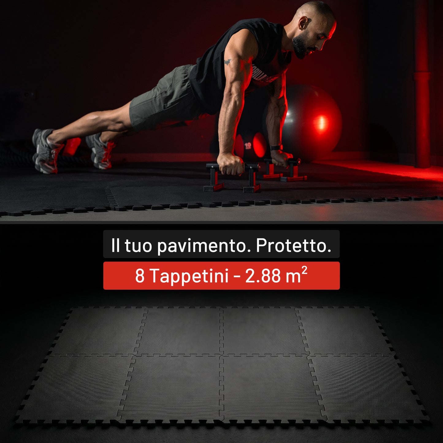 Set 8 Tappetini Protettivi