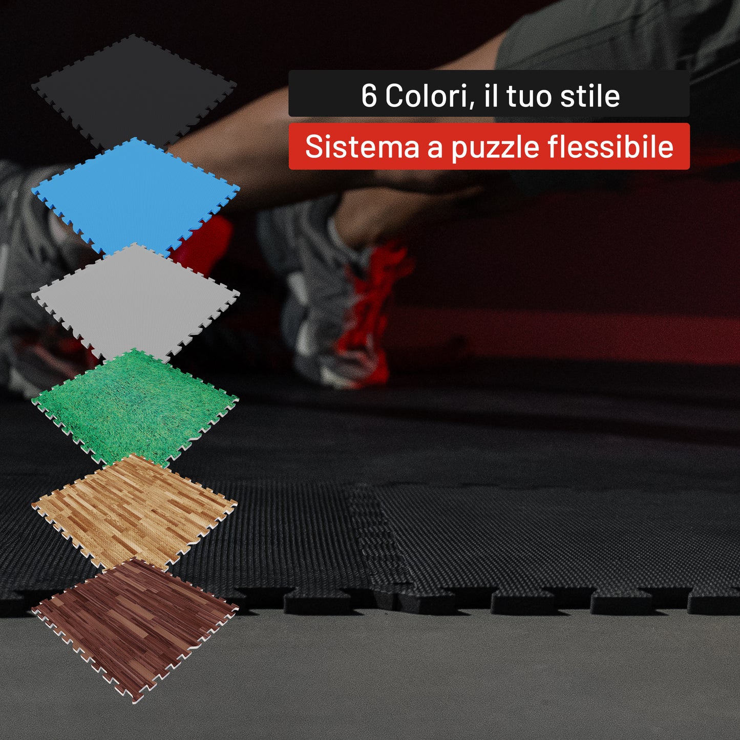 Set 8 Tappetini Protettivi