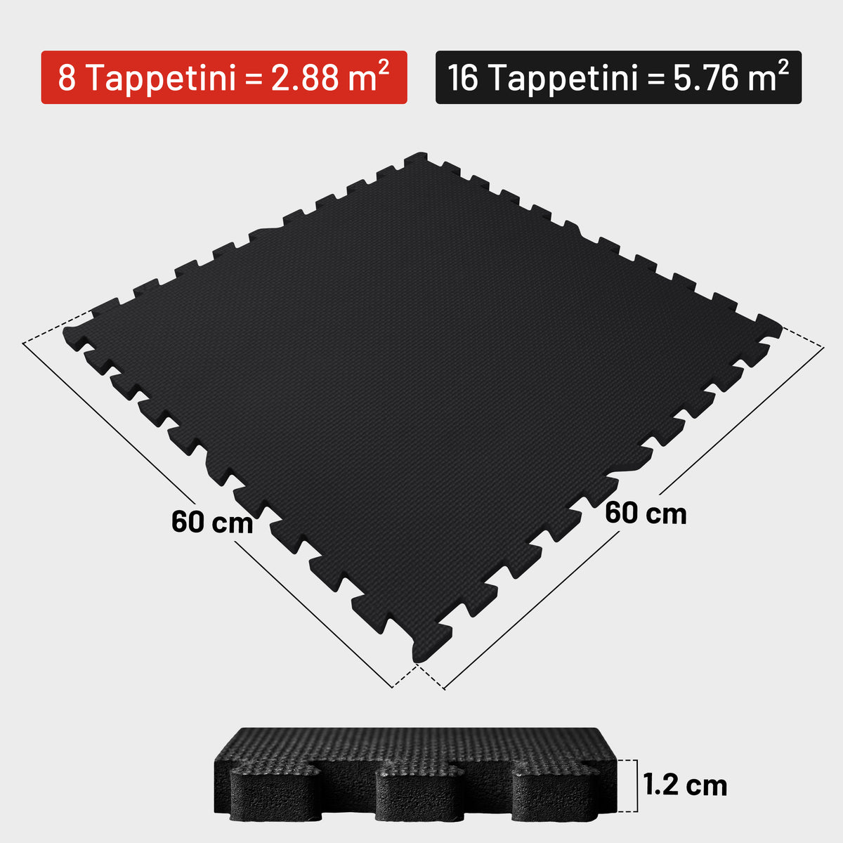 Set 8 Tappetini Protettivi