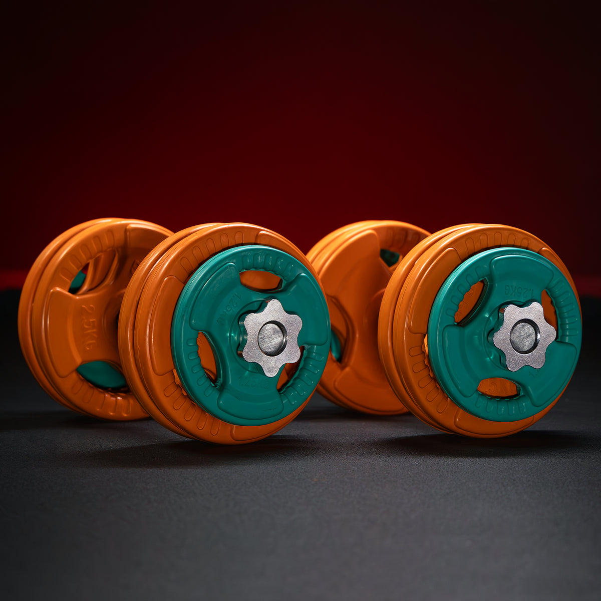 Set Manubri Rubber Gripper 30 kg
