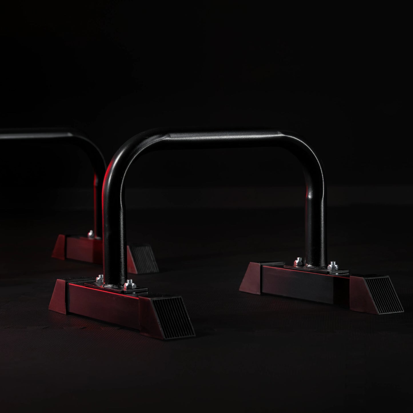 Parallette Push Up nero/rosso/blu