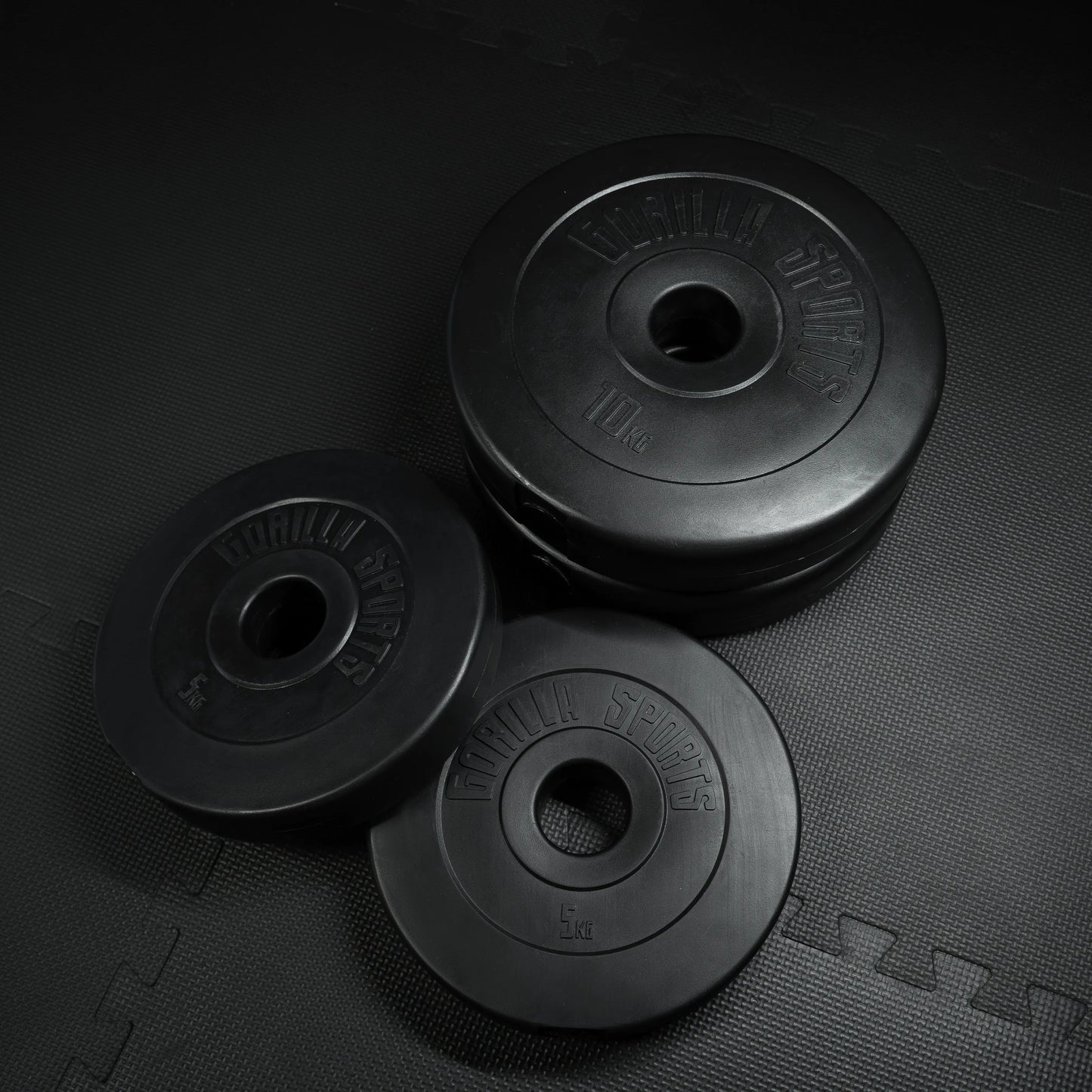 Disco Olimpico 50/51mm, peso a scelta 1,25kg - 15kg, in plastica