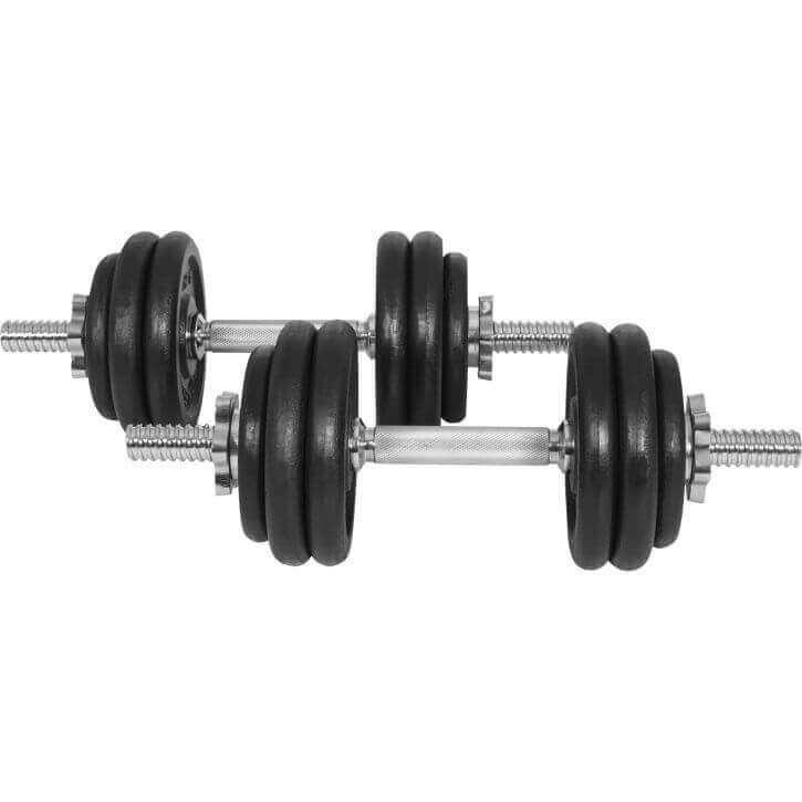 Set Manubri E-Series in Ghisa 30 kg 25 mm