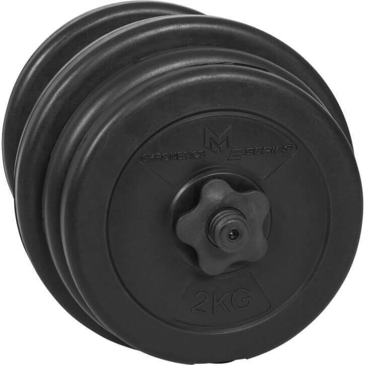 Set Manubri E-Series in Plastica 20 kg 25 mm