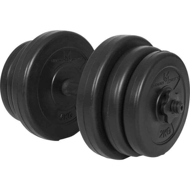 Set Manubri E-Series in Plastica 20 kg 25 mm