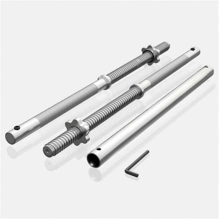 Set Bilanciere Serie E 25 mm in Plastica 60 kg