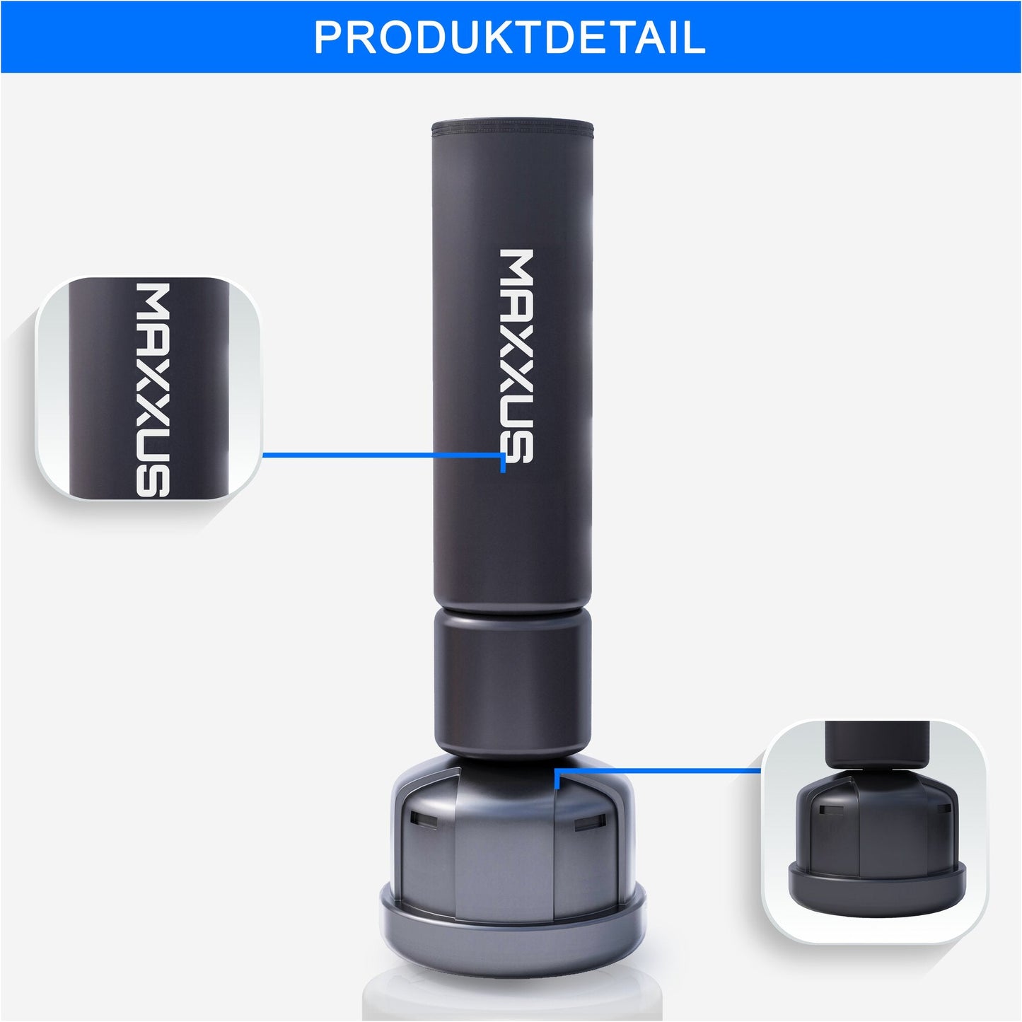 Sacco da boxe in piedi 170 cm