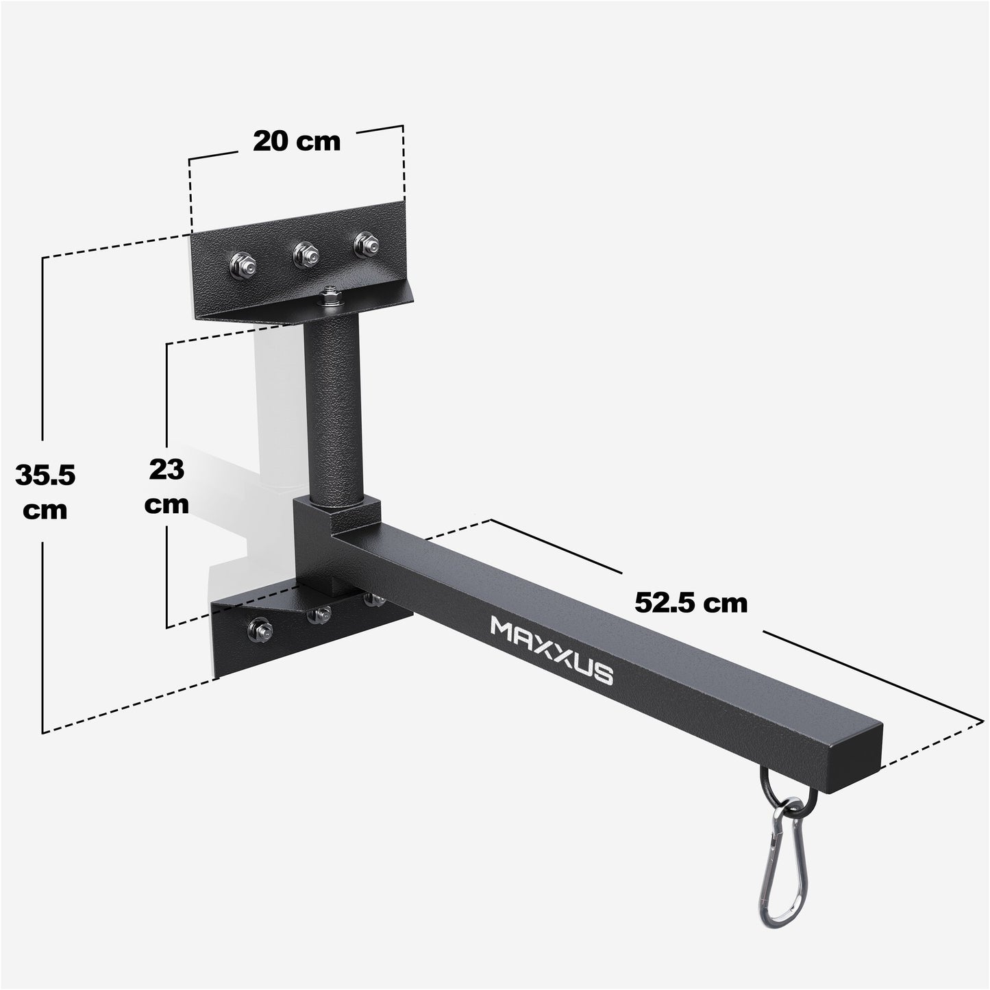 Supporto da Parete EXCALIBUR per Sacchi da Boxe Pieghevole