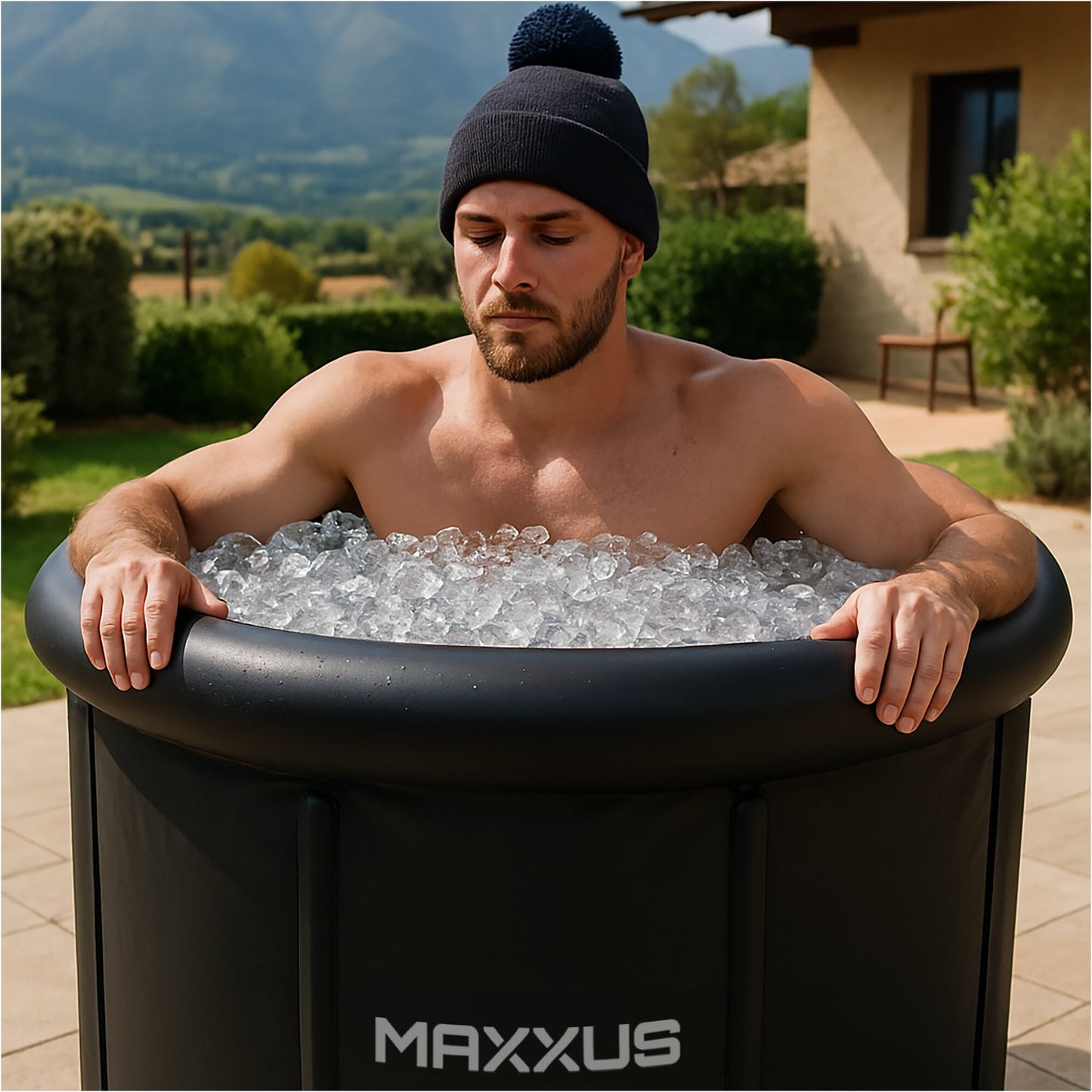 Ice Bath Tub XL 450 L Gonfiabile per Crioterapia