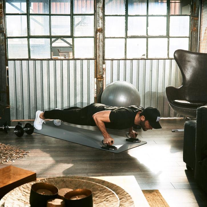Parallette Push Up cromate
