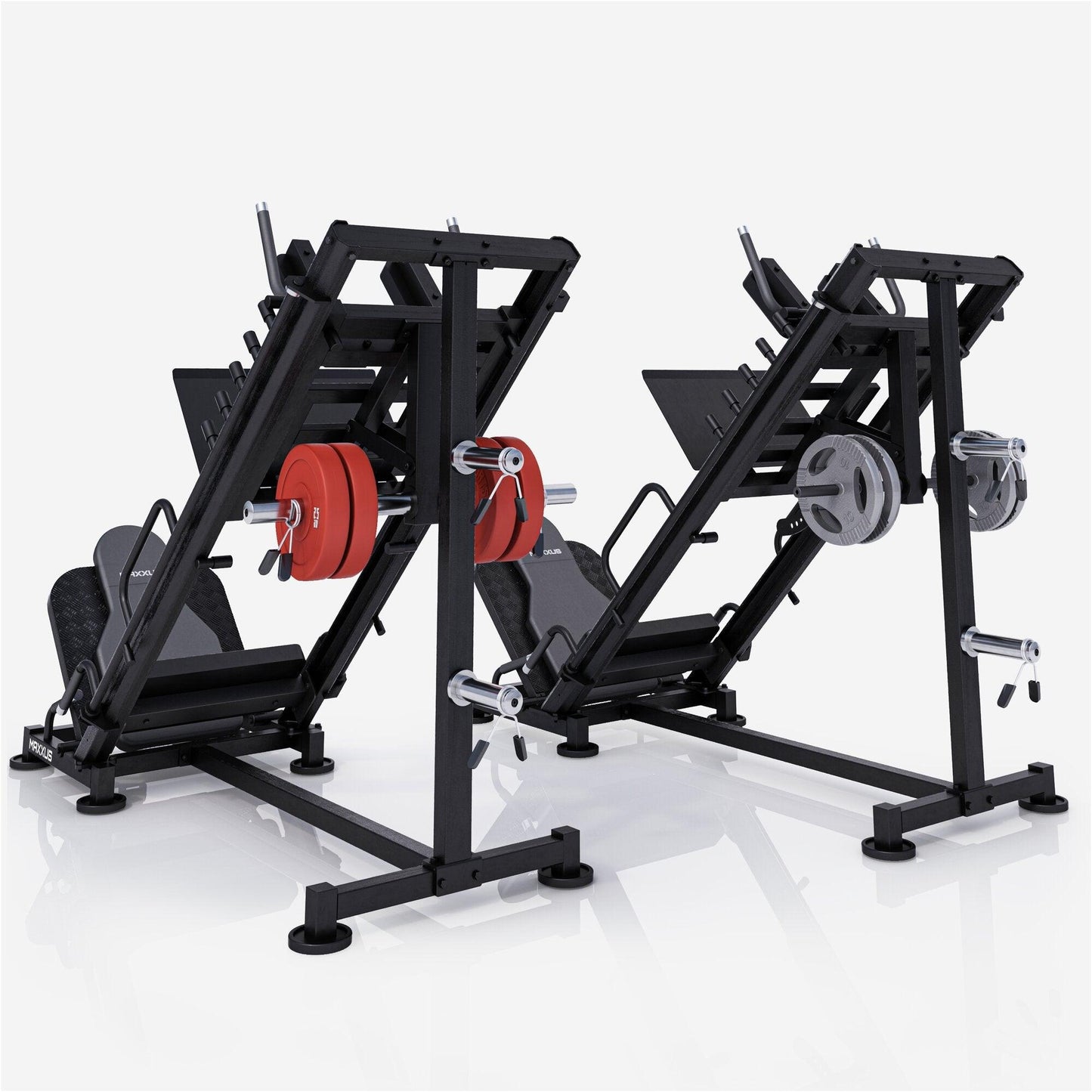 Leg Press e Hack Squat 2 in 1