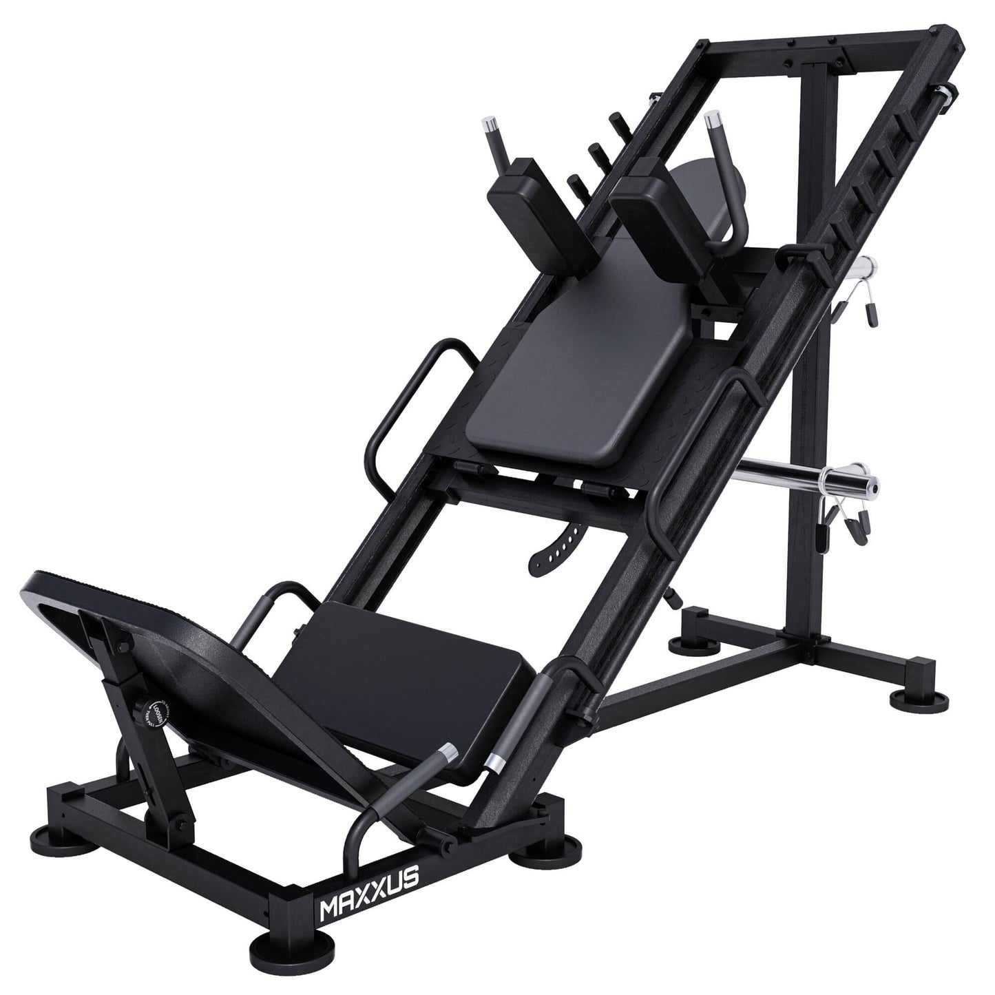 Leg Press e Hack Squat 2 in 1