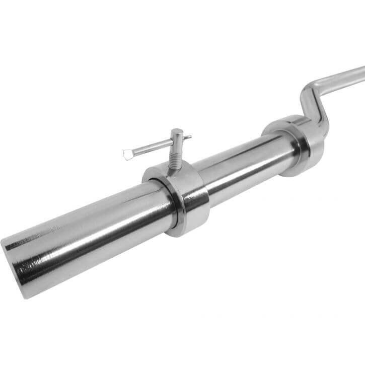 Safety Squat Bar Olympia 50/51 mm, cromato/nero