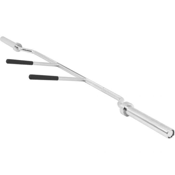 Safety Squat Bar Olympia 50/51 mm, cromato/nero
