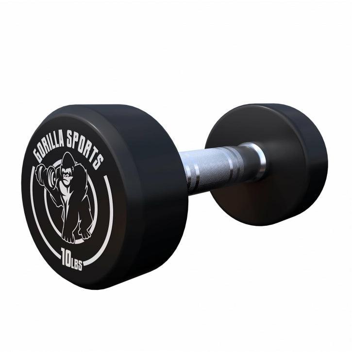 Manubrio in gomma da 5 a 60 libbre (2,5-27,2 kg), ghisa, cromato